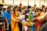 Krithi Shetty Launches Maangalya Shopping Mall